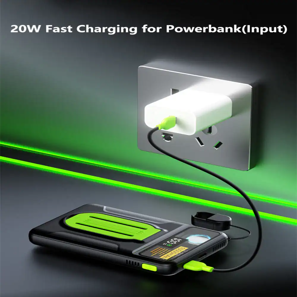 20W power bank fast charging 10000mah