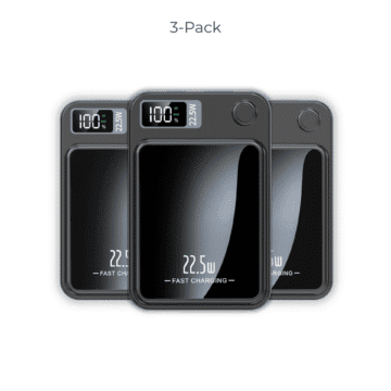 3 pack bundle of 10kmah power banks