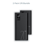 2 pack gift bundle 22.5w fast charge power banks ireland